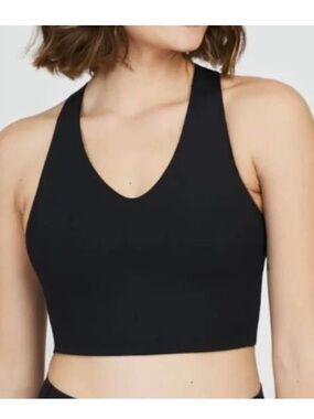 Spanx Core Sports Black Racerback Bra